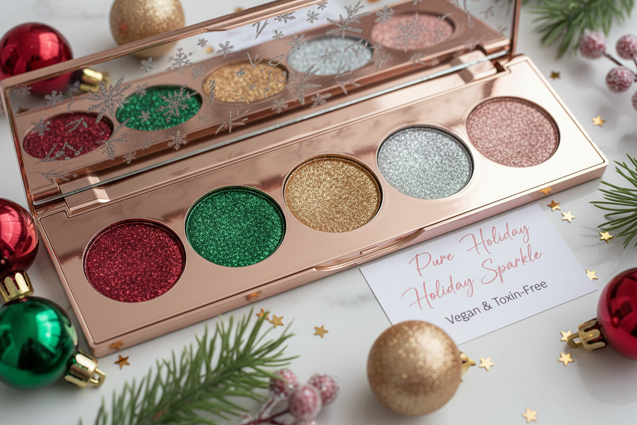 Christmas Glitter Eyeshadow Palette